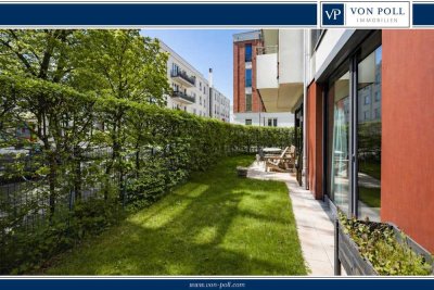 Leben im beliebtem Florakiez - barrierefreie 2 Zimmer Wohnung mit Terrasse und kleinem Garten