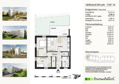 GRÜNE ALLEE GALLNEUKIRCHEN - 2 und 3-Zimmer Wohnungen, 55-70m² NEUBAU ERSTBEZUG