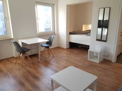 All inclusive: Möbliertes 1 Raum Appartement in direkter Innenstadtlage