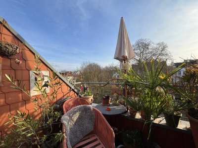 Stilvolles City-Apartment mit sonniger Südloggia