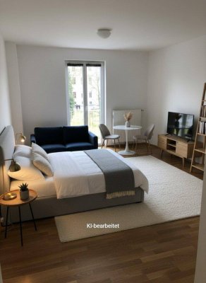 Wohnen am alten Stadtpark in Ried - gemütliche Singlewohnung mit möblierter Küche