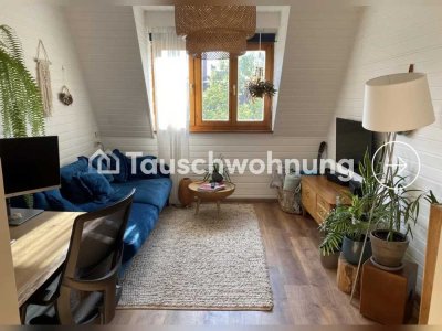 Tauschwohnung: günstige 2 ZKB Sending, für 3-4 ZKB mit Balkon/Garten