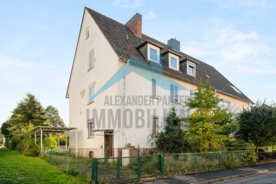 Dreifamilienhaus mit Baugrundstück - in beliebter Lage von Kassel-Wehlheiden!