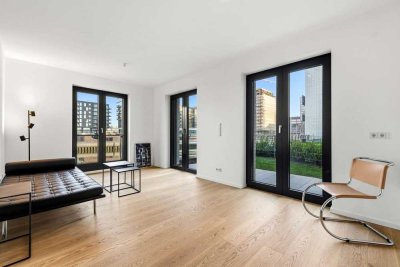 Courtagefrei! Luxuriöse 3-Zimmer (Erstbez), Terrasse & Wasserblick inkl. hochw. Einbauten zu kaufen!