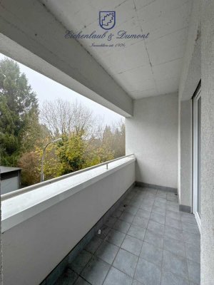 Gepflegte 3-ZKB-Wohnung im EG mit Loggia & Terrasse in ruhiger stadtnaher Lage