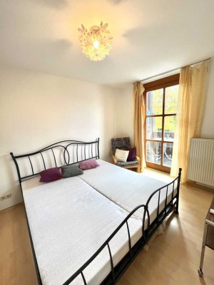 Sonnige 2-Zimmer-Wohnung mit zwei Balkonen, Tageslichtbad Tiefgarage in Bad Griesbach