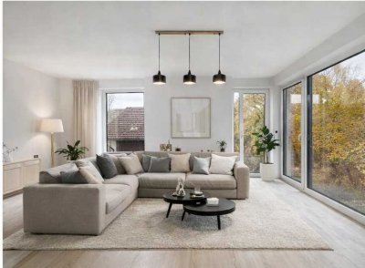 Familienfreundlicher Luxus in München-Gräfelfing: Architektonisch hochwertig, gemütlich-Dachterrasse