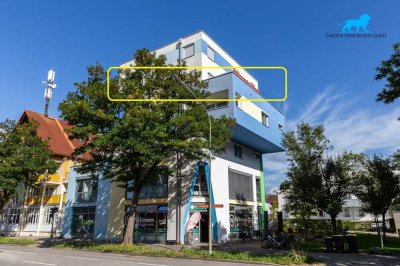 Junge Dachterrassenwohnung mit Loggia, EnEff. B und besten Aussichten