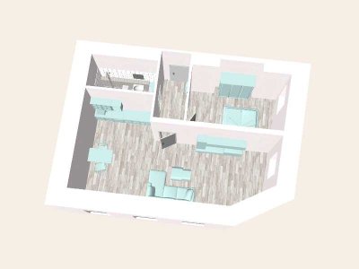 geräumige 2-Zimmer Wohnung mit Aufzug im Ortskern von Kösching