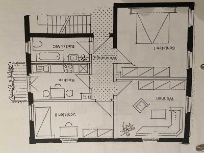 Helle 3-Zimmer-Wohnung in bevorzugter Lage mit Balkon in Würzburg