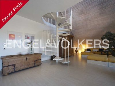 Ruhig und zentral zugleich! Maisonette mit Weitblick in Saarbrücken / Dudweiler!