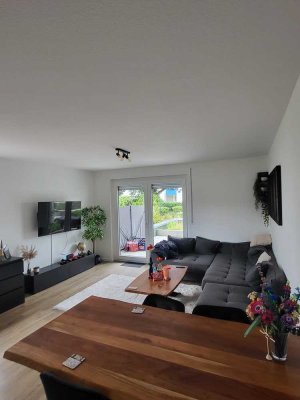 Gut geschnittene 2-Zimmerwohnung mit EBK und Terrasse im Neubau