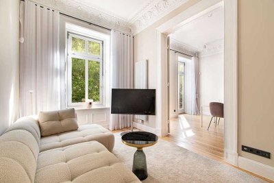Sanierter, stilvoller Altbau mit Garten in Rotherbaum!