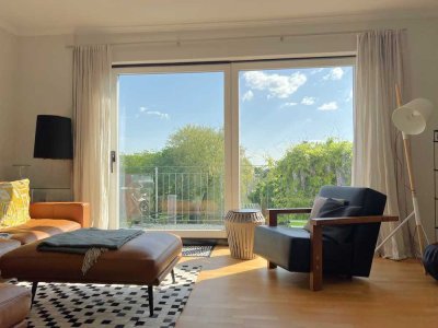Peterswerder: Schöne Penthouse-Wohnung mit großer Dachterrasse und Balkon!