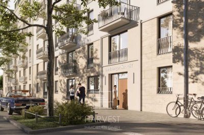 Neubau: Stilvolle 2-Zimmer-Wohnung im 5. Obergeschoss