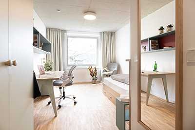 Student*innen aufgepasst - schönes vollmöbliertes Apartment zum 01.04.2026 direkt am Rhein frei