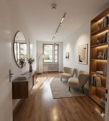 4-Zimmer Wohnung am Hofgarten.  Komplett modernisiert: FREI zum Bezug.