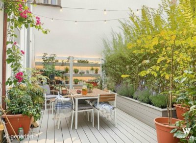 Willkommen in Ihrer persönlichen Stadtoase | Terrasse | Altbauflair | Toplage
