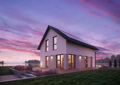 Dein Zuhause, so individuell wie du. Haus mit Grund Belagsfertig