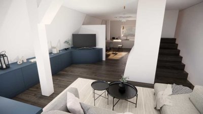 Charmante 2-Zimmer-Maisonette in idyllischem Haus