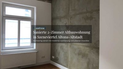Sanierte 2-Zimmer Altbauwohnung mit Balkon in Altona-Altstadt