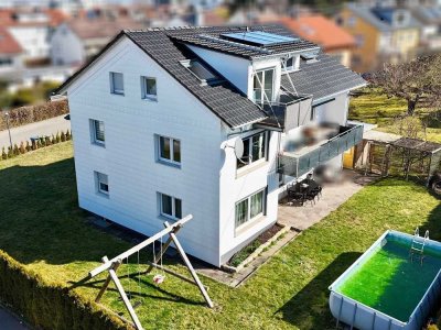 Kernsaniert und vermietet! Mehrfamilienhaus mit großem Grundstück in Mössingen