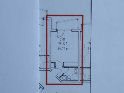 Helle 1-Zimmer-Wohnung in zentraler Lage