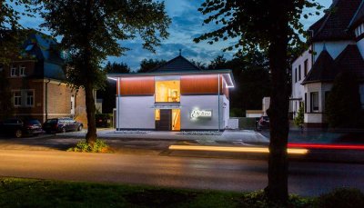 Einfamilienhaus oder Bürogebäude