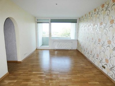 Helle 3-Zi.-Wohnung mit Aufzug und Tiefgaragenstellplatz im gepfelgten Mehrfamilienhaus