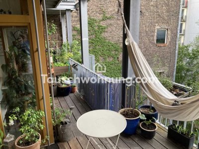 Tauschwohnung: Schöne, besondere 2-Zi Wohnung im Neubau mit großem Balkon