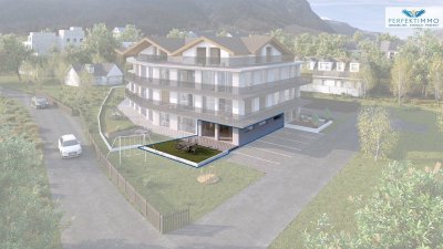 Top 02: Exklusive 3-Zimmer-Neubauwohnung mit Südterrasse und Garten