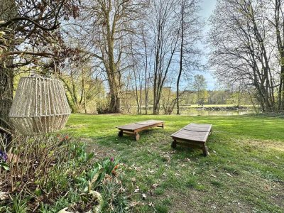 WOHNEN WIE IM URLAUB ☀️ Charmante 3,5-Zimmer-Wohnung am Schlosspark in Lich!