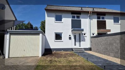 Erstbezug nach energetischer Sanierung | Moderne DHH mit Garage, Garten und Hobbyraum
