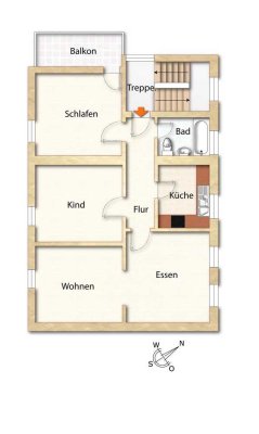 Erstbezug nach Sanierung mit Balkon: Ansprechende 4-Zimmer-Wohnung in Kierspe-Dorf