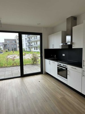 Moderne 2-Zimmer Wohnung mit Einbauküche und Terrasse in Mönchengladbach