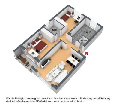 3-Zimmer-Wohnung in Kreuztal Buschhütten