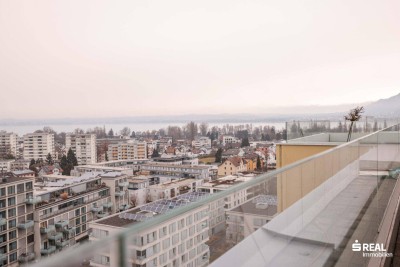 Über den Dächern von Bregenz – modernisierte Penthousewohnung inkl. Möblierung &amp; Tiefgarage