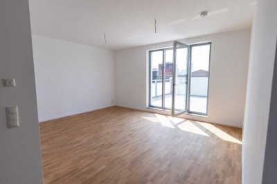 Exklusive Denkmalwohnung -  5 Zimmer, Dachterrasse,Parkett,Tageslichtbad,Gäste-WC, Stellplatz, EBK