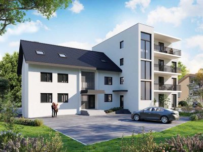 Erstbezug: Hochwertige Neubau-Wohnung inklusive Balkon mit Abendsonne im 2. OG (WG6)
