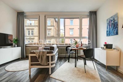 MÖBLIERT - IM HERZEN STUTTGARTS - Praktische Wohnung im Heusteigviertel