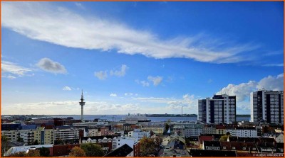 Moderne Eigentumswohnung mit traumhafter Aussicht in Bremerhavens Innenstadt