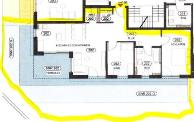 3-Zimmer-Wohnung in Ellwangen (Jagst)