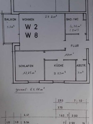 Attraktive 2-Zimmer Wohnung, frisch saniert, in Lübeck St. Jürgen