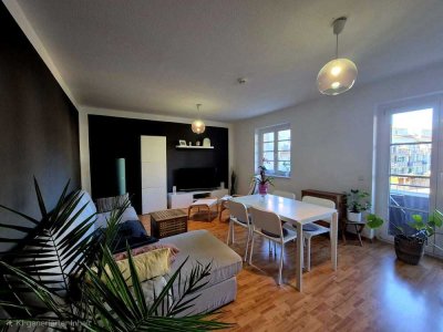 Perfekt geschnittene 3-Raumwohnung mit Balkon