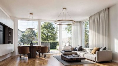 Neubau-Gartenwohnung mit Sonnenterrasse