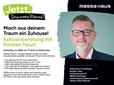 Mach aus Deinem Traum ein Zuhause! Exklusivberatung mit Karsten Traut
