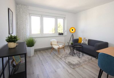 Helle 3-Zimmer-Wohnung mit Garten und Garage in Delitzsch