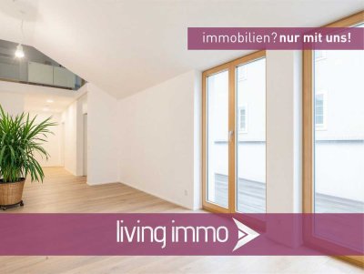 Seltene Gelegenheit: Schöne 2-Zimmer-Maisonette Wohnung mit Dachterrasse in der Fußgängerzone Passau