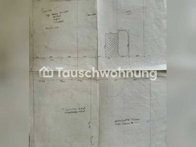 Tauschwohnung: Schöne kleine Altbauwohnung mit Parkblick