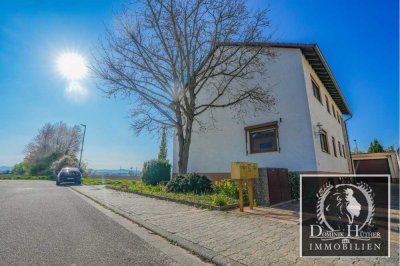 *Einfamilienhaus oder Zweiparteienhaus mit Garage & Garten am Feldrand in Mutterstadt*